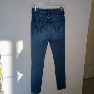 Hollister Classic Blue Women's Jeans Skinny Highrise 26 X 30